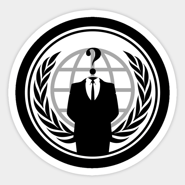 Anonymous Sticker by nikovega21